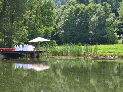 Marstadl Schlossteich Hochzeitslocation Himmelberg